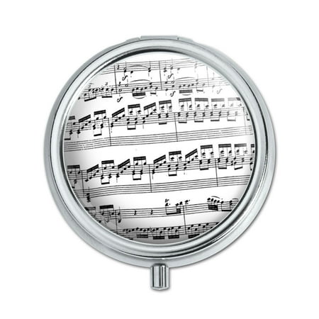 - Classical Sheet Music Pill Box