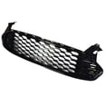 thumbnail image 3 of munirater Front Hood Bumper Grill Honeycomb Mustang Style Gloss Black Grille Cover Replacement for 2013-2016 Ford Fusion, 3 of 5