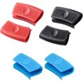 thumbnail image 1 of pares de asas para ollas, agarraderas de silicona, resistentes y duraderas, resistentes al calor, 1 of 5