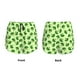thumbnail image 3 of Balery Broccoli Vegetables Pantalones cortos deportivos para mujer con forro y dos bolsillos, elásticos, para entrenamiento, gimnasio, yoga-Large, 3 of 7