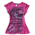 thumbnail image 2 of Tiweut Emo Grunge Top Short Sleeve Y2k Tees Vintage Streetwear Women 2000s T Shirts, 2 of 5