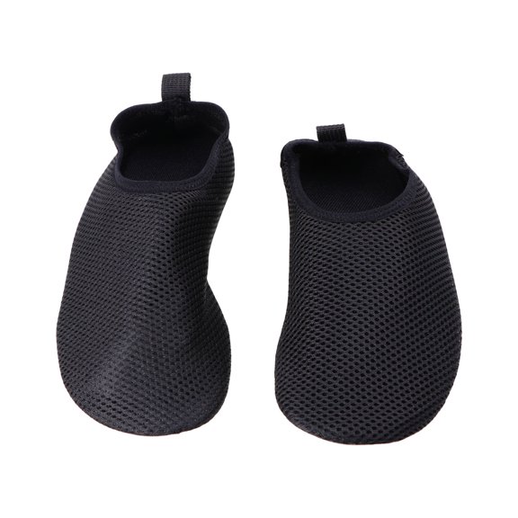 YIHONGMU 1 Pair of Silicone Non-slip Socks Room Socks Thickened Sports Yoga Fitness Dance Socks Foot Cover (Size 40/41 Black)