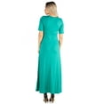 thumbnail image 3 of 24/7 Comfort Apparel Women's Casual Maxi Dress, 3 of 4