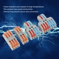 thumbnail image 3 of Conductor De Conector De Cables, 41 Piezas PC 32A 500 V 4 Tipos De Conector De Empalme Para Cable Duro, 3 of 7
