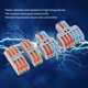 thumbnail image 3 of Conector De Palanca, Conector De Empalme De Cable Aislante 4 Tipos 32A 500V Para Cable Duro, 3 of 7