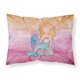 thumbnail image 1 of "Treasures ""Blonde Mermaid Watercolor"" Printed, Polyester Envelope Closure pillowcase, Standard, Multicolor" Caroline's Treasures BB7423PILLOWCASE, 1 of 1