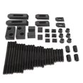 thumbnail image 1 of Reliable  Clamping Force 58Pcs T-Slot Clamp Kit, With Storage Box Mill T-Slot Clamp Kit, Convenient Milling Machine for Lathe, 1 of 7