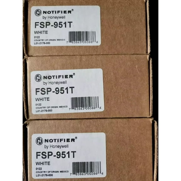 NOTIFIER FSP-951T LOW-PROFILE INTELLIGENT PHOTOELECTRIC SENSOR