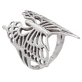 thumbnail image 1 of Bague en Argent Sterling Enveloppée de Papillons, 1 of 1