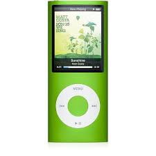 Apple iPod Nano 4th Generation 16GB Green , Like New in Plain