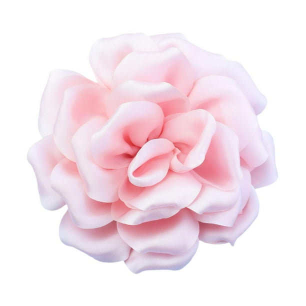 Broche de flores para mujer, elegante broche de rosa con ramillete hecho a mano