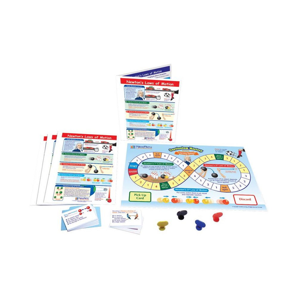 NewPath Learning Newton's Law of Motion Learning Center, Grades 3-5