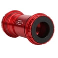 thumbnail image 3 of Bearing Bottom Bracket Thread BB Bottom Bracket, Bike Bottom Bracket, For 24/24mm Crankset 42mm Frame Shell Red, 3 of 8