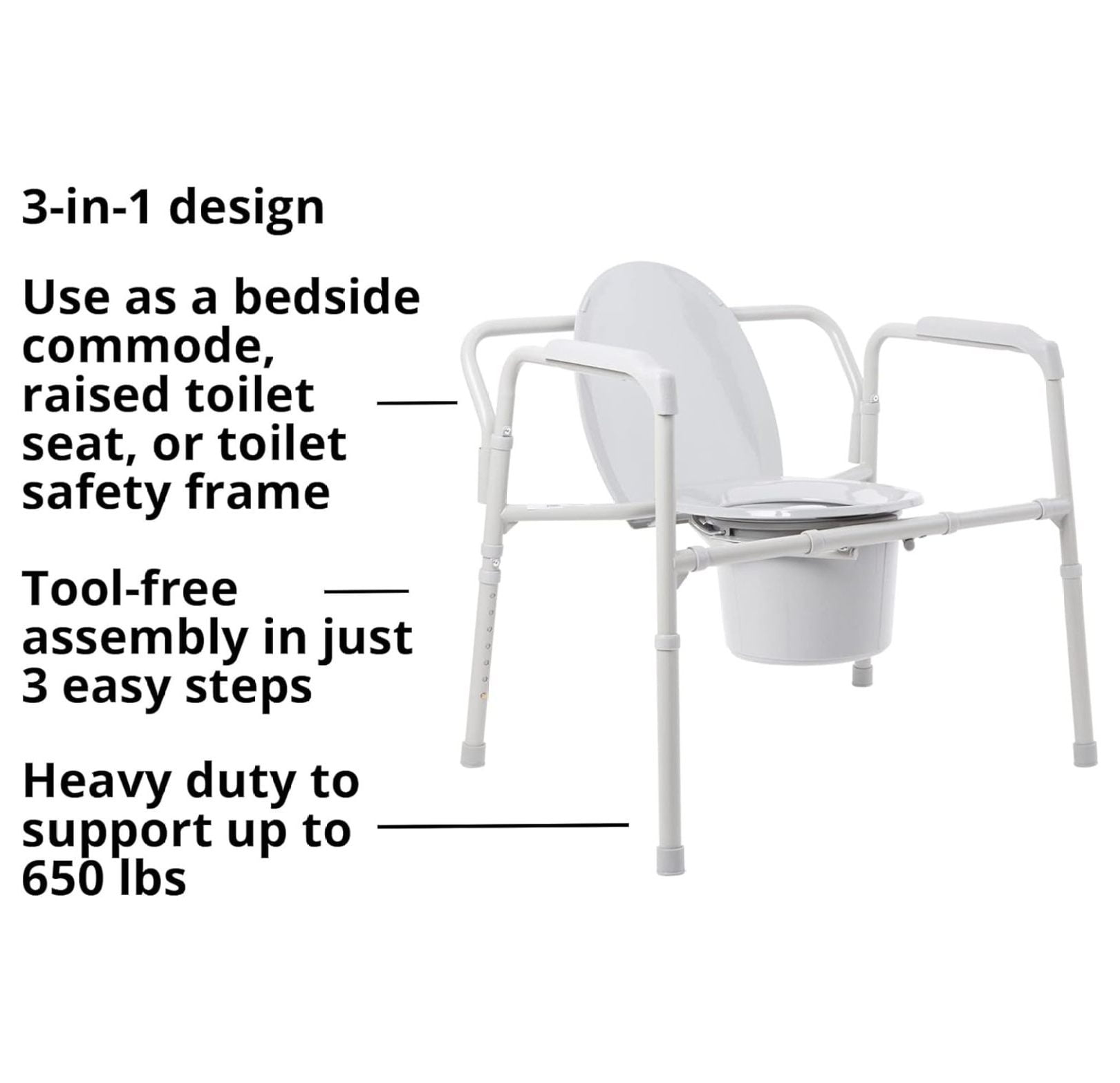 Commode chair walmart sale