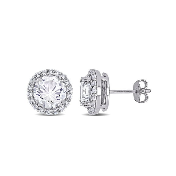 Everly Women's Created Sapphire Sterling Silver Earrings