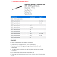 thumbnail image 2 of Rear Shock Absorber - Compatible with 2006 - 2010 Hyundai Sonata 2007 2008 2009, 2 of 2