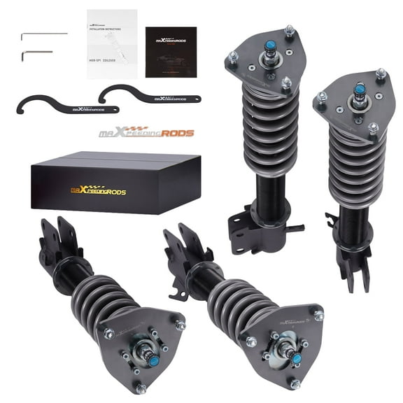 Maxpeedingrods 24 Way Adjustable Coilovers Struts For Subaru Impreza WRX 02-07 Forester 03-08