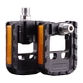thumbnail image 1 of Reflective Safety Features on Foldable Bike Pedals 9/16 Inch for E Bikes, 1 of 8