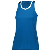 S Girls Crosse Jersey Aqua/White 1679