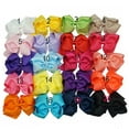 thumbnail image 5 of Leadrop 1Pc Girls Large Double Layers Hairbow Hair Bow Grosgrain Ribbon Clip Hairpin, 5 of 11