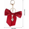 thumbnail image 2 of Hongkaii Bow Charm Key Chain Bow Keyring Bow Bag Charms Bowknot Keychain Decorative Keychain Bag Pendant Keychain AZ725-20144, 2 of 9