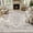 Medal-Green, variant on SIXHOME 8'x10'Area Rug Washable Distressed Vintage Medallion Rugs for Living Room Bedroom Home Decor Beige