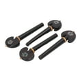 thumbnail image 6 of 4PCS Fine Tune Peg Black Ebony Pre Punched Handmade Wear Resistant Cello Tuning Peg for Replacement, 6 of 8