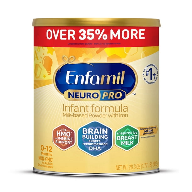 Enfamil NeuroPro Baby Formula, Brain and Immune Support with DHA, Iron
