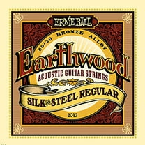 Ernie Ball 80/20 Bronze Silk and Steel Regular Acoustic Guitar Strings
