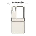 thumbnail image 4 of Flip Phone Protective Case, Portable Flip Phone Protective Case, Lightweight Phone Protective Case for Find N2 Flip Phone, Durable Flip Phone Protective Cover with Glitter Design, 4 of 8