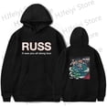 thumbnail image 2 of Sudadera con capucha de Russ It was you all Along Tour, de invierno, para hombre y mujer, unisex, informal, para cosplay, manga larga, con capucha, ropa de calle, 2 of 5