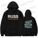 thumbnail image 2 of Sudadera con capucha de Russ It was you all Along Tour, de invierno, para hombre y mujer, unisex, informal, para cosplay, manga larga, con capucha, ropa de calle, 2 of 5