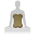 thumbnail image 2 of Loving Pets Bella Spill-Proof Bone Shaped Dog Food Mat, 18.25" x 13", 2 of 7