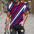 thumbnail image 2 of IROINNID Men'S T-Shirts Big and Tall T Shirts for Men, Indenpence Day Lightweight Thin Basic Round Neck Pullover Blouse for Men, 2 of 5