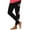 Black 1, variant on Breast Cancer Pants for Women Awareness Pink Ribbon Print Slim Trousers High Waist Workout Tights Yoga Leggings,Black 7,2XL