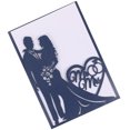thumbnail image 2 of 10pcs Creative Wedding Invitations Bride Groom Lovely Paper Invitations Cards, 2 of 8