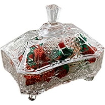 Glass Sugar Bowl with Lid – Elegant Storage for Candy, Sugar, Cubes, Coffee, and More by Dependable Industries Inc.