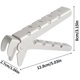 thumbnail image 3 of ZHAOCHENG Pinza para sujetar sartenes antiescaldaduras, pinza para sujetar sartenes, pinza para sujetar cuencos, pinza para mover ollas, sartenes, cuencos y utensilios de cocina para acampar, 3 of 5