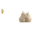 thumbnail image 1 of Sujetalibros decorativos con forma de gallina, figura de resina y moderna, pieza de colección ideal para la oficina o el hogar y las estante, 1 of 8