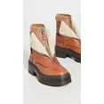 thumbnail image 4 of Sam Edelman Womens Linds Zipper Chelsea Boots 5 Tawny Brown, 4 of 4