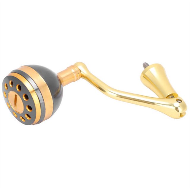 Fishing Reel Handle Rocker Arm Fishing Reel Handle Folding Stainless Steel Handle Rocker Arm On For Spinning Reel ,Rigid Aluminum Skeletal Frame