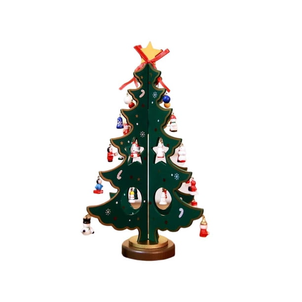 Bewildely de árbol de Navidad, bonita decoración de moda, regalos, adorno, accesorio decorativo, sala de estar, dormitorio, oficina Kits de decoración para fiestas Verde Largo Bewildely HA071338-06B