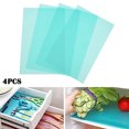 thumbnail image 3 of Muyoka Almohadilla antiincrustante impermeable para refrigerador, alfombrilla antibacteriana para cocina, verduras, frutas, manteles individuales para mesa Muyoka Hogar, 3 of 7