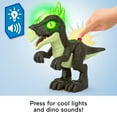 thumbnail image 4 of Imaginext Jurassic World Deluxe Dracorex XL 10-inch Poseable Dinosaur Toy with Lights & Sounds, 4 of 7