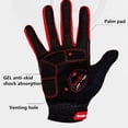 thumbnail image 3 of BESTSKY 2026 New 1Pairs Waterproof Gloves,Secure Fit Workout Gloves Women,Versatile Gloves Gym Gloves for Men,M,Red for Weightlifting, Cycling, Hiking, Outdoor Sports, Fitness, Running, 3 of 7