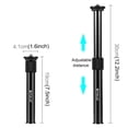 thumbnail image 4 of PULUZ Metal Handheld Adjustable Tripod Mount Monopod Extension Rod for DSLR & SLR Cameras, 4 of 8