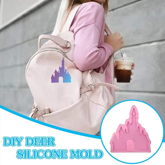 Teissuly Key Chain Pendant Casting Silicone Crystal Epoxy Resin