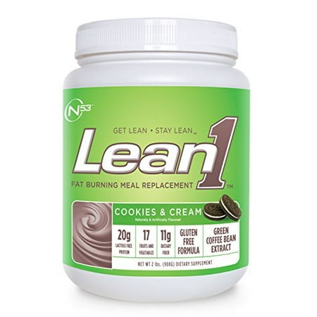 Lean1 Cookies & Cream 20g Protein Fat Burning Meal