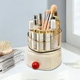 thumbnail image 2 of Organizador De Maquillaje Giratorio, Organizador De Almacenamiento De CosméTicos De 5 Compartimentos Con CajóN, Organizador De Escritorio Para BañO, MultifuncióN, 2 of 4