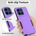 thumbnail image 5 of for Moto G Stylus 5G 2025 Case,[Military Grade Drop Tested] with Screen Protector,Dual Layer Protective Heavy Duty Cell Phone Cover Non-Slip Shockproof Case for Motorola G Stylus 5G 2025 (Purple), 5 of 7